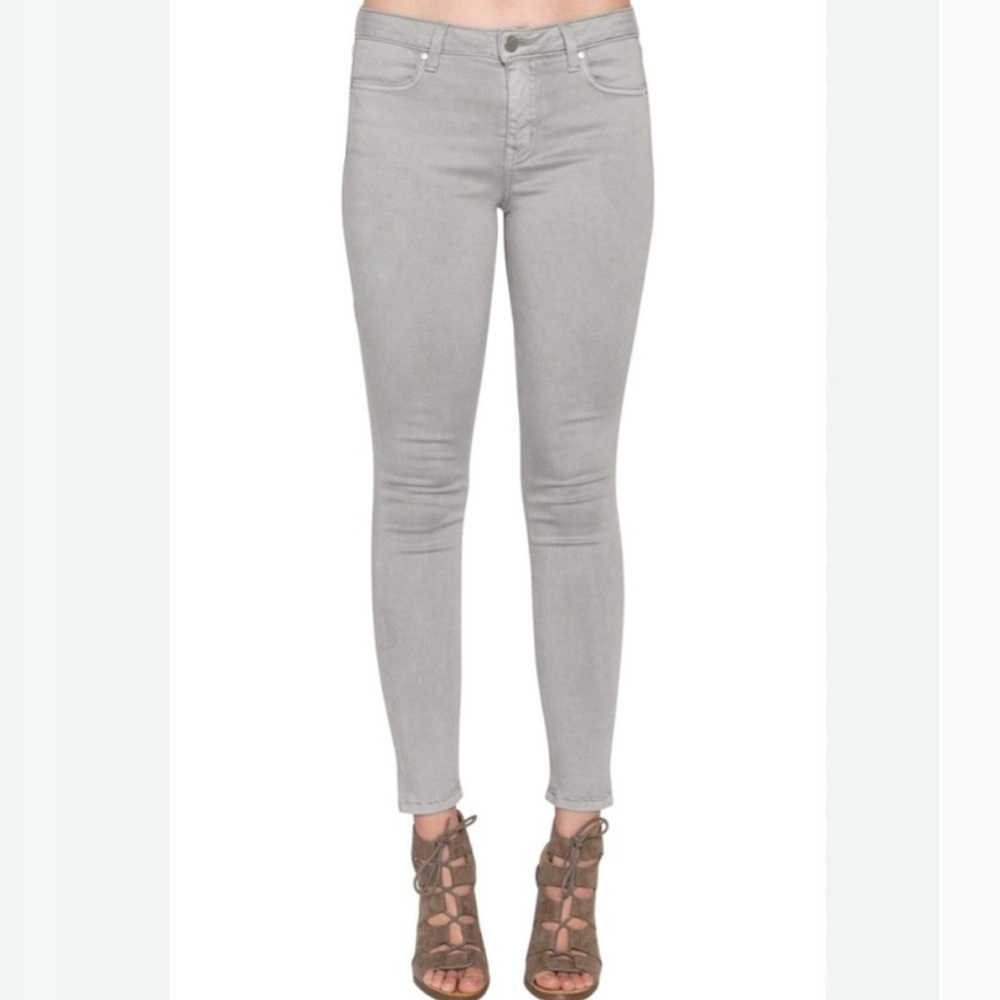 LEVEL 99 (Anthropologie) Lily Skinny Straight Jeans, grey Size: 28